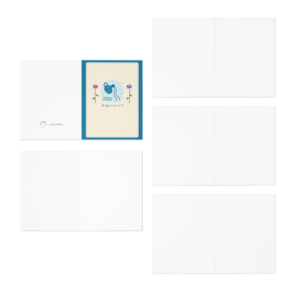 Aquarius Greeting Cards 5-Pack Blank