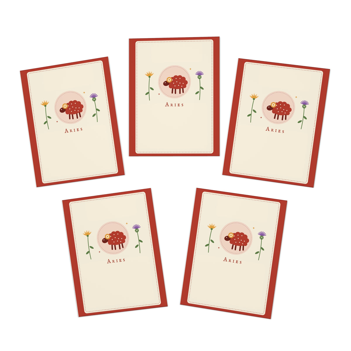 Multi-Design Greeting Cards (5-Pack)